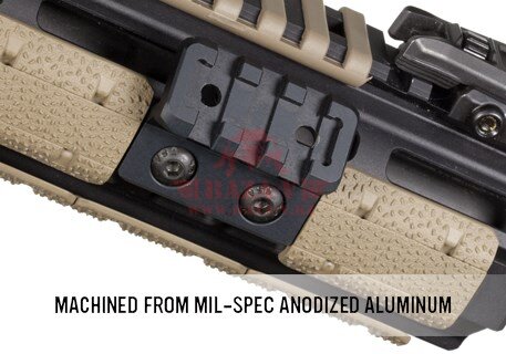Наклонное крепление для оптики Magpul® M-LOK® Offset Light/Optic Mount, Aluminum MAG604 (Black)