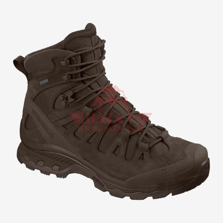 Тактические ботинки, стойкая к проколам подошва Salomon Quest 4D GTX Forces 2 EN (Slate Black)