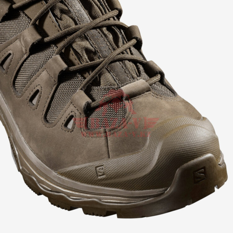 Тактические ботинки, стойкая к проколам подошва Salomon Quest 4D GTX Forces 2 EN (Slate Black)