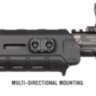 Крепление для оптики Magpul® M-LOK Polymer Rail, 3 Slots MAG589 (Black)