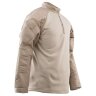 Теплая тактическая рубашка TRU-SPEC TRU® 1/4 Zip Winter Combat Shirt 65/35 PC RipStop (Khaki)