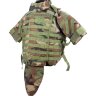 Бронежилет тактический военный Compass™ (BPJ-TA2) Класс защиты NIJ II-A, II, III-A с возможностью установки дополнительных бронеплит) (Black)