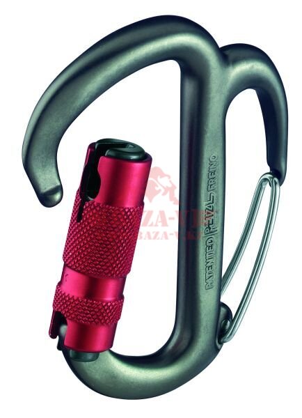 Карабин алюминиевый PETZL® FREINO с тормозным выступом