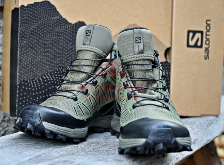 Тактические полуботинки Salomon Forces Speed Assault (Olive)