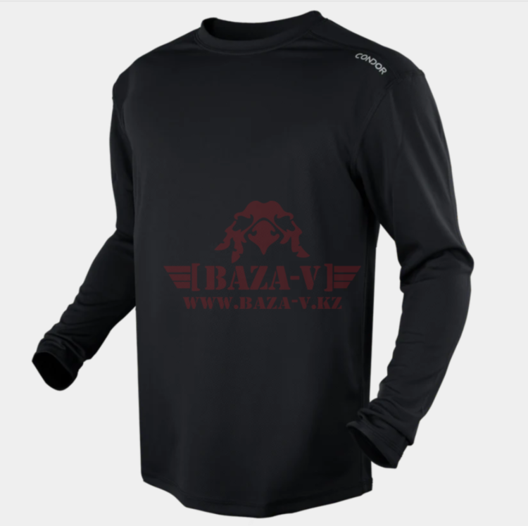Термокофта Condor 101121: MAXFORT Long Sleeve Training Top (Black)