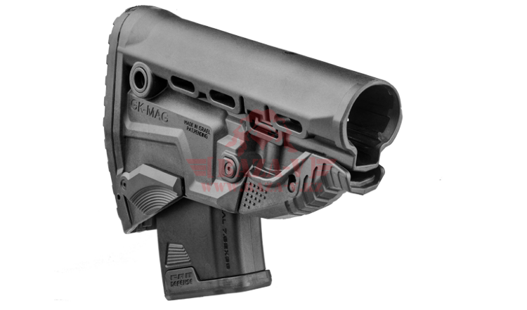 Приклад для AK47/АК74/Сайга "Survival" FAB-Defense GK-MAG со встроенным отсеком магазина