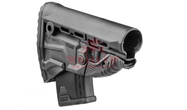 Приклад для AK47/АК74/Сайга "Survival" FAB-Defense GK-MAG со встроенным отсеком магазина
