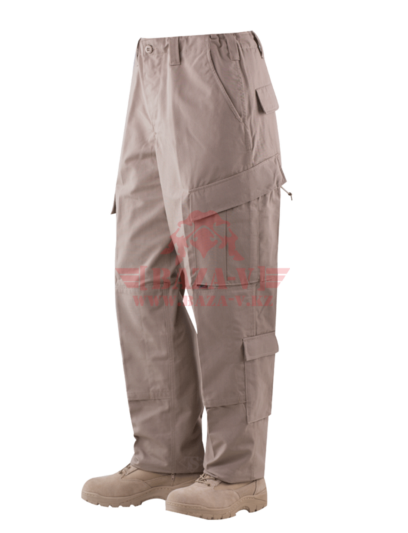 Брюки тактической формы TRU-SPEC TRU® Pants Однотонные 65/35 PC Ripstop (Khaki)