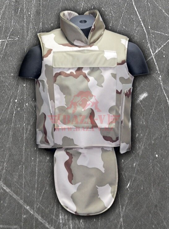 Бронежилет тактический военный Compass™ (BPJ-T01) (Класс защиты NIJ II-A, II, III-A с возможностью установки дополнительных бронеплит) (Woodland)