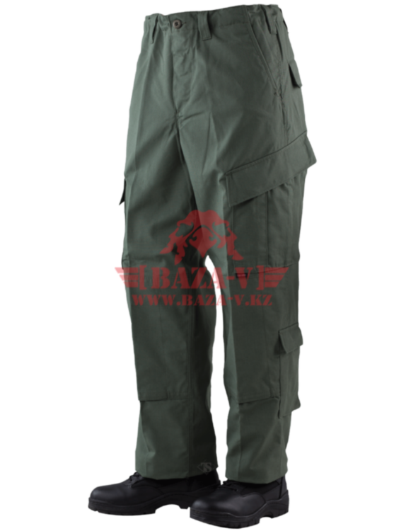 Брюки тактической формы TRU-SPEC TRU® Pants Однотонные 65/35 PC Ripstop (Olive drab)