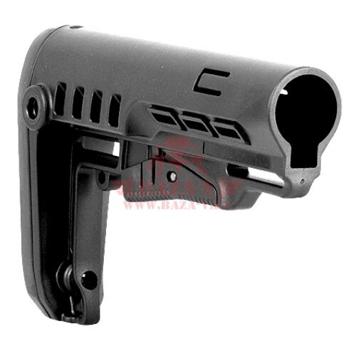 Приклад MIL-Spec на АК47/74, AR15/M4/M16 TBS Tactical DLG Tactical (DLG087 Black)