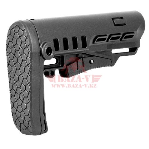 Приклад MIL-Spec на АК47/74, AR15/M4/M16 TBS Tactical DLG Tactical (DLG087 Black)