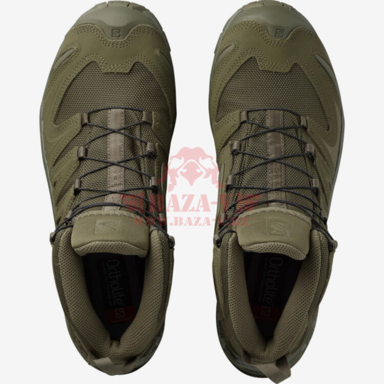 Тактические мембранные полуботинки Salomon XA Forces MID GTX (Ranger Green)