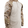 Тактическая рубашка TRU-SPEC TRU® 1/4 Zip Combat Shirt (Multicam) 50/50 Cordura® NyCo Ripstop (Multicam Arid)