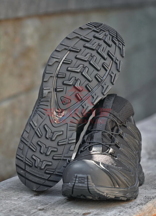 Тактические мембранные кроссовки Salomon XA PRO 3D GTX Forces (Black)
