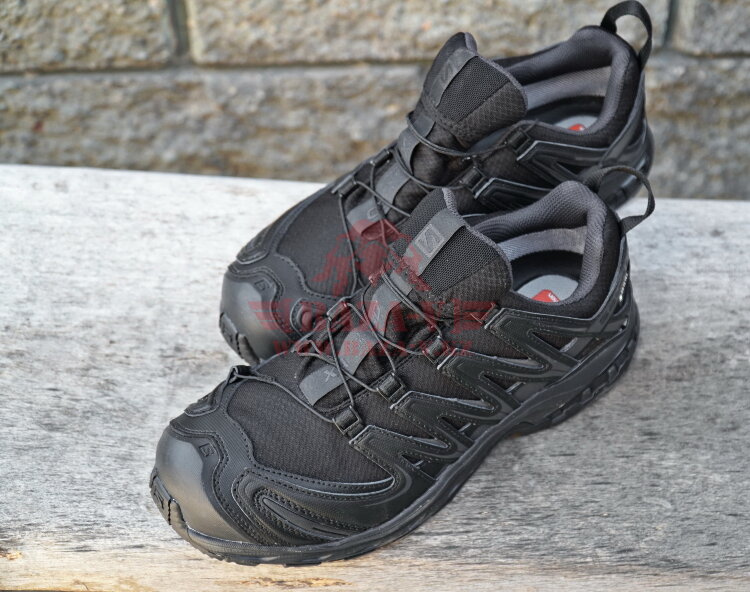Тактические мембранные кроссовки Salomon XA PRO 3D GTX Forces (Black)