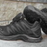 Тактические мембранные кроссовки Salomon XA PRO 3D GTX Forces (Black)