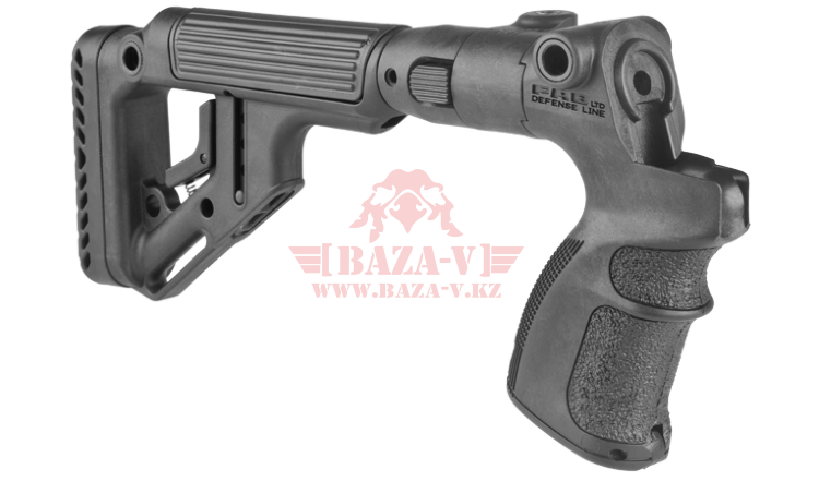 Приклад телескопический, складной FAB-Defense UAS-500 для Mossberg 500 (Black)