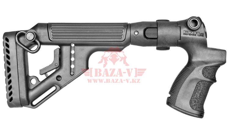 Приклад телескопический, складной FAB-Defense UAS-500 для Mossberg 500 (Black)