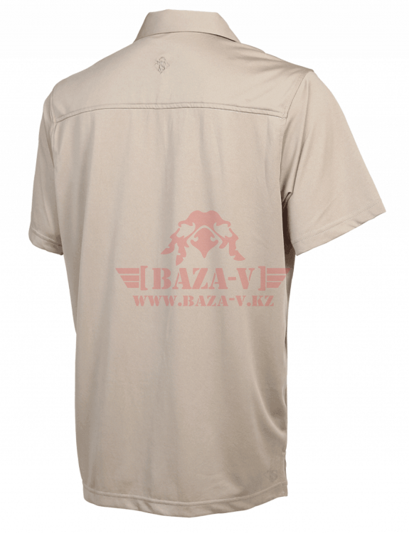 Тактическая рубашка с коротким рукавом TRU-Spec 24-7 Series Eco Tec Knit Camp (Silver Tan)