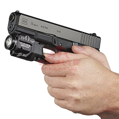 Подствольный фонарь с красным лазером для пистолета TLR-8A StreamLight®, светодиод 500 люмен
