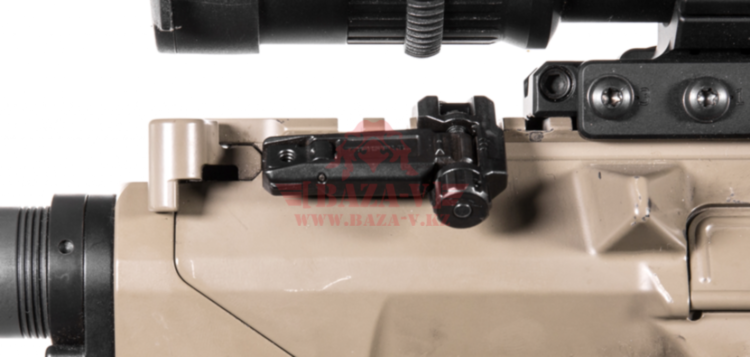 Складной апертурный целик (задний прицел), боковой Magpul® MBUS Pro Offset Sight Rear (MAG526)