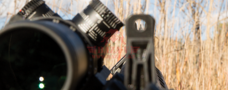 Складной апертурный целик (задний прицел), боковой Magpul® MBUS Pro Offset Sight Rear (MAG526)
