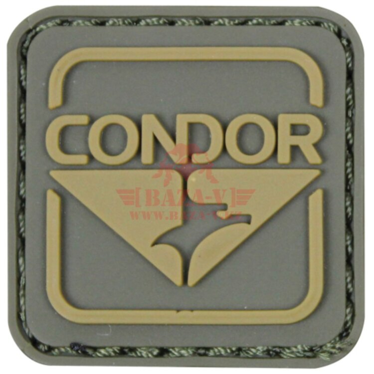 Патч Condor 18001: Emblem PVC (10шт) (Black)