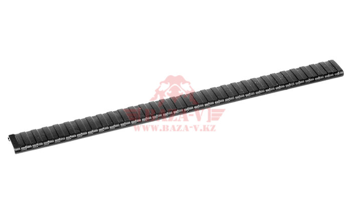 Низкопрофильная накладка на Weaver/Picatinny, 31 слот DLG Tactical (DLG078) (Black)