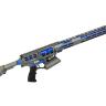 Гладкоствольное ружье для IPSC Tigris XR12 Pro, 12х76, 16" в кейсе (Titanium/Blue)