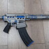 Гладкоствольное ружье для IPSC Tigris XR12 Pro, 12х76, 16" в кейсе (Titanium/Blue)