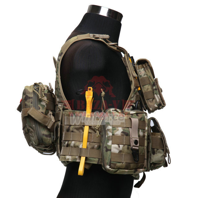 Разгрузочный жилет с подсумками Winforce™ Plate Carrier w/Cummerbund MOLLE (MultiCam)