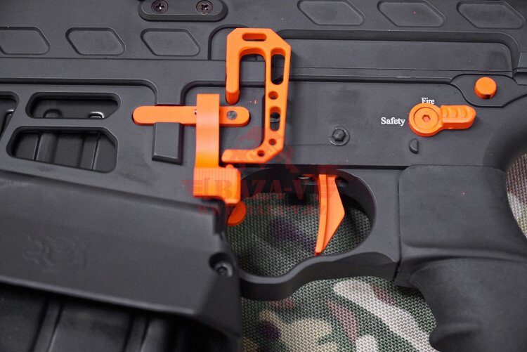 Гладкоствольное ружье для IPSC Tigris XR12 Pro, 12х76, 16" в кейсе (Black/Orange)