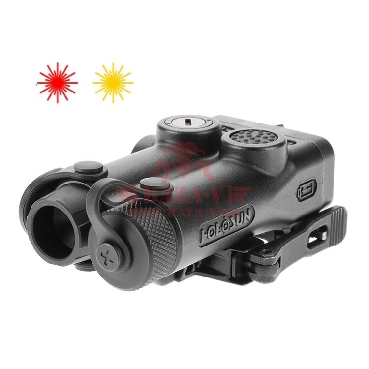 ИК-ЛЦУ Holosun LE221R, Красный лазер 635 нм, ИК лазер 830 нм