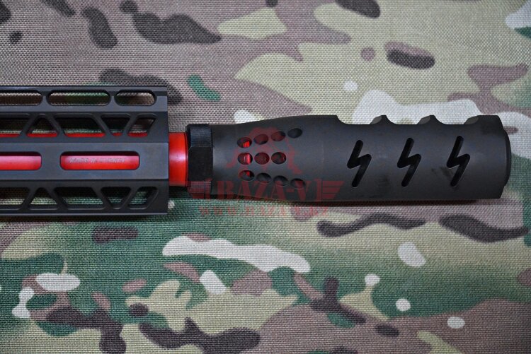 Гладкоствольное ружье для IPSC Tigris XR12 Pro, 12х76, 16" в кейсе (Black/Red)