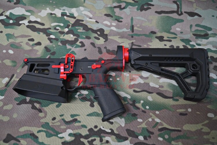 Гладкоствольное ружье для IPSC Tigris XR12 Pro, 12х76, 16" в кейсе (Black/Red)