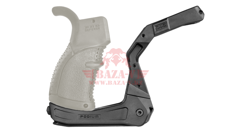 Тактическая сошка-подиум с рукоятью BI-POD FAB-Defense AR-Podium для AR-15 (Black)