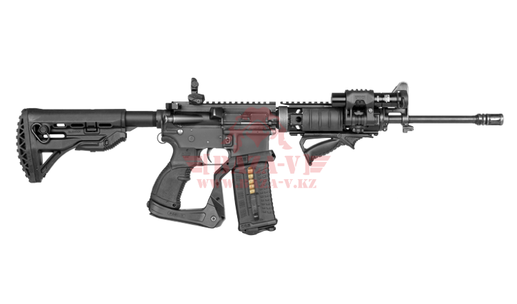 Тактическая сошка-подиум с рукоятью BI-POD FAB-Defense AR-Podium для AR-15 (Black)