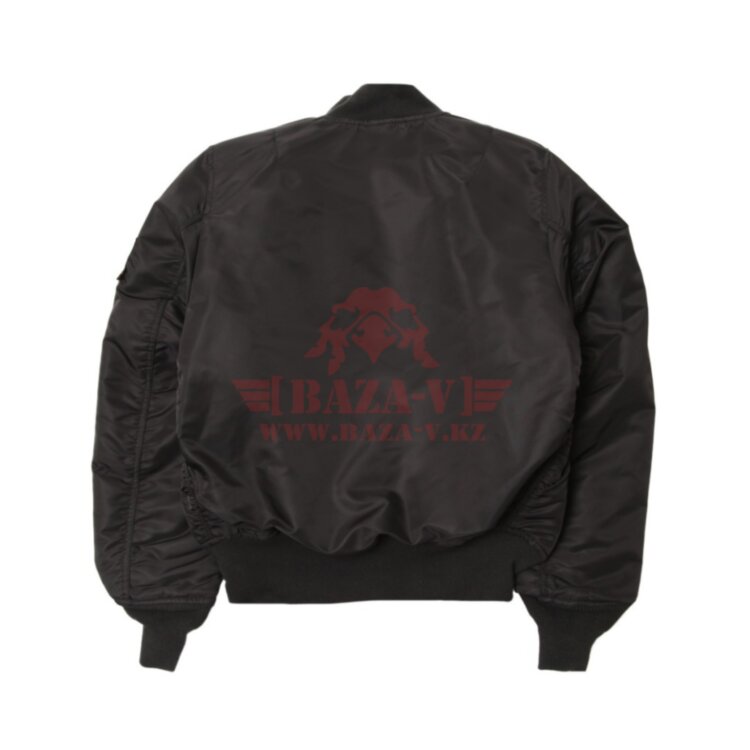 Куртка-бомбер Alpha Industries MA-1 Flight Jacket (Black)