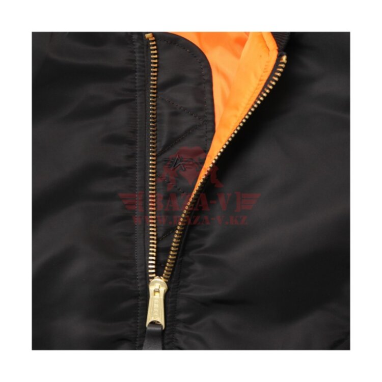 Куртка-бомбер Alpha Industries MA-1 Flight Jacket (Black)