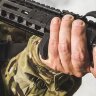 Накладка стоппер на планку M-LOK® MAGPUL Hand Stop Kit M-LOK Slot System MAG608 (Black)