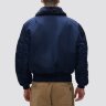 Куртка-бомбер Alpha Industries B-15 Flight Jacket (Replica Blue)