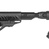 Приклад телескопический, складной FAB-Defense AGRF 870 FK SB с компенсатором отдачи для Remington 870