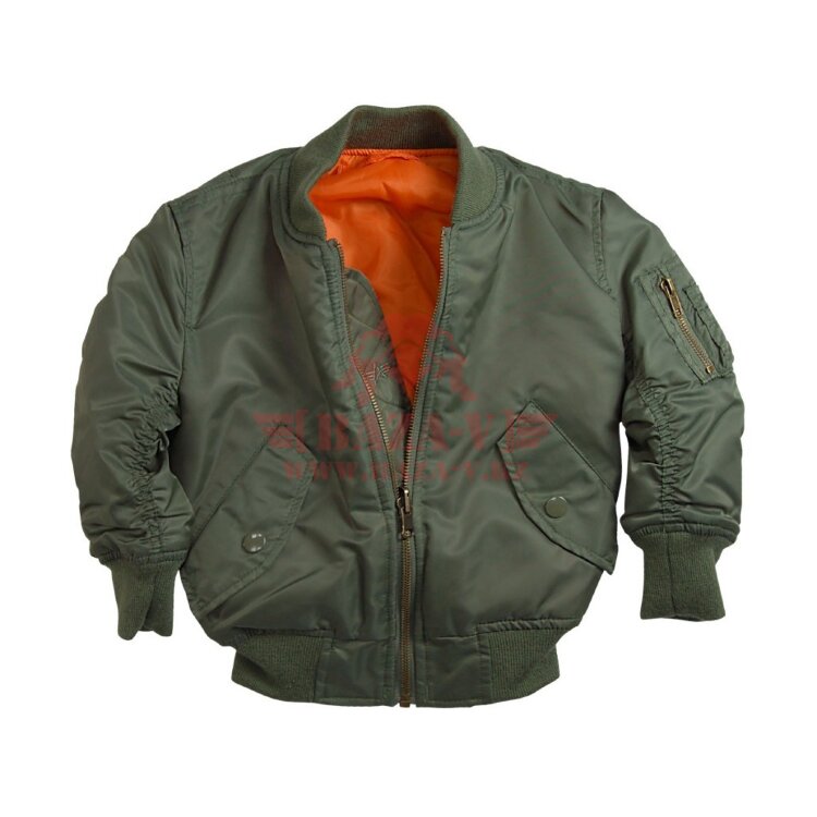 Детская куртка Alpha Industries Youth MA-1 JACKET (Sage Green)