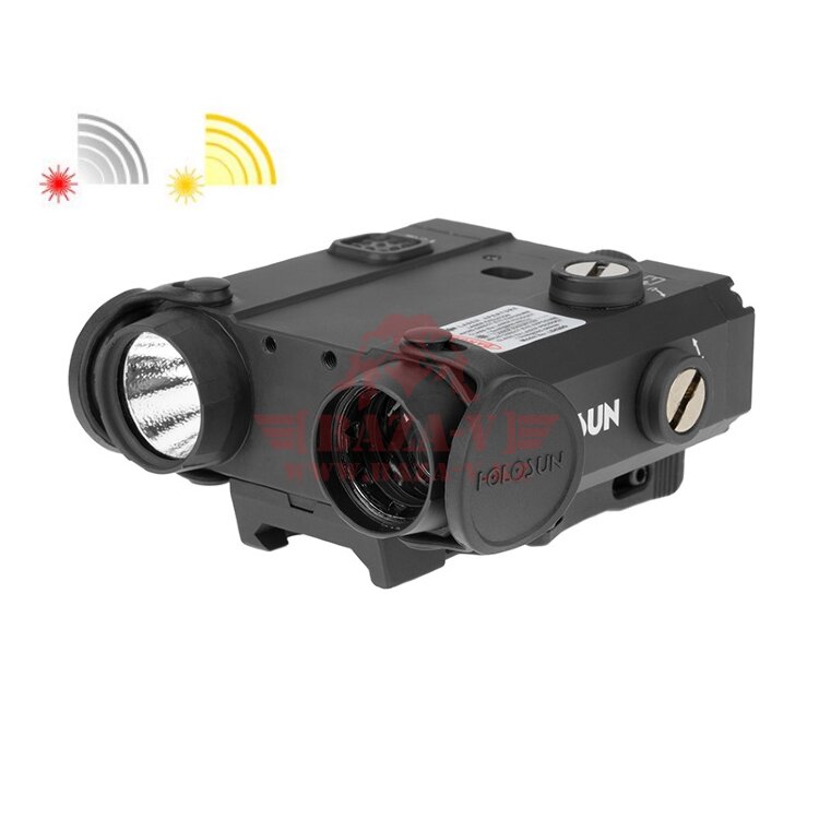 ИК-ЛЦУ с фонарем Holosun LS420, Красный лазер 635 нм, ИК-Лазер 830 нм, ИК-осветитель