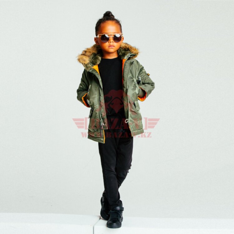 Детская куртка Alpha Industries YOUTH N-3B (Sage Green)