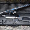 Гладкоствольное ружье для IPSC Tigris XR12 Pro, 12х76, 16" в кейсе (Tungsten/Blue)