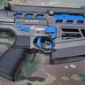 Гладкоствольное ружье для IPSC Tigris XR12 Pro, 12х76, 16" в кейсе (Tungsten/Blue)