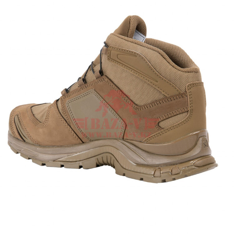 Тактические мембранные полуботинки для спецназа Salomon XA Forces MID GTX 2020 (Coyote)