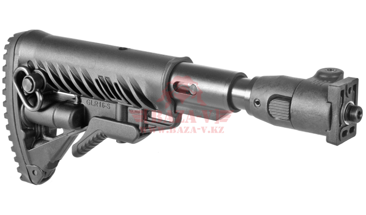 Приклад телескопический, складной FAB-Defense M4-VZPSB с компенсатором отдачи для VZ.58